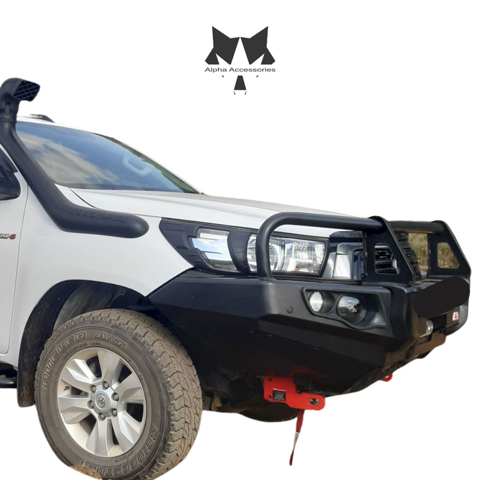 HILUX ROCCO / DAKAR / LEGEND 50 GD6 2018–2020: Post Type Front Bumper Replacement Bullbar