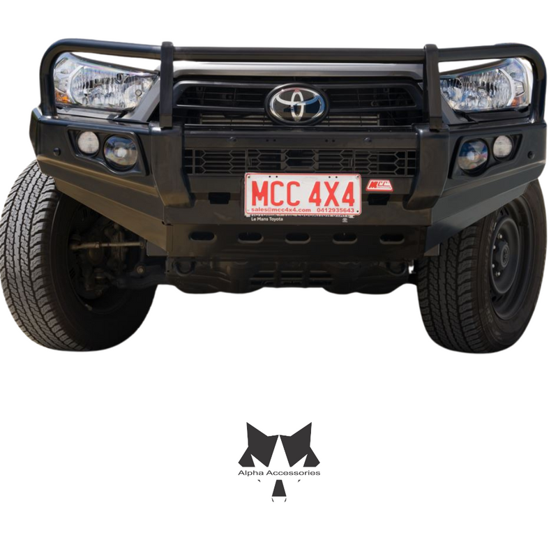 Runva | Toyota Hilux Legend/ Raider/ GR Sport GD6 2020-2026 Post Type Front Bumper Replacement Bullbar
