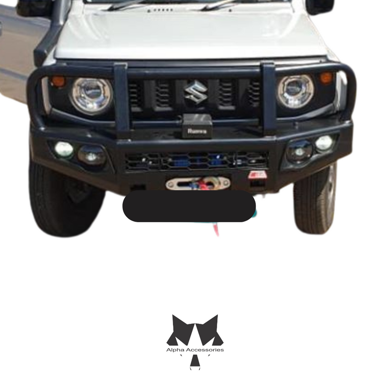 Runva | Suzuki Jimny GEN4 2019+ Post Type Front Bumper Replacement Bullbar