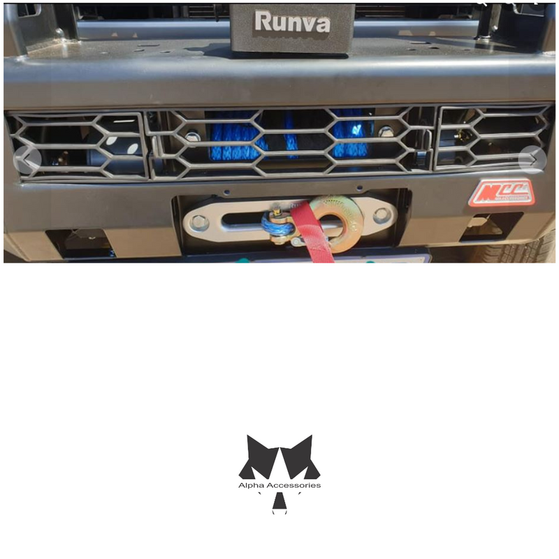 Runva | Suzuki Jimny GEN4 2019+ Post Type Front Bumper Replacement Bullbar