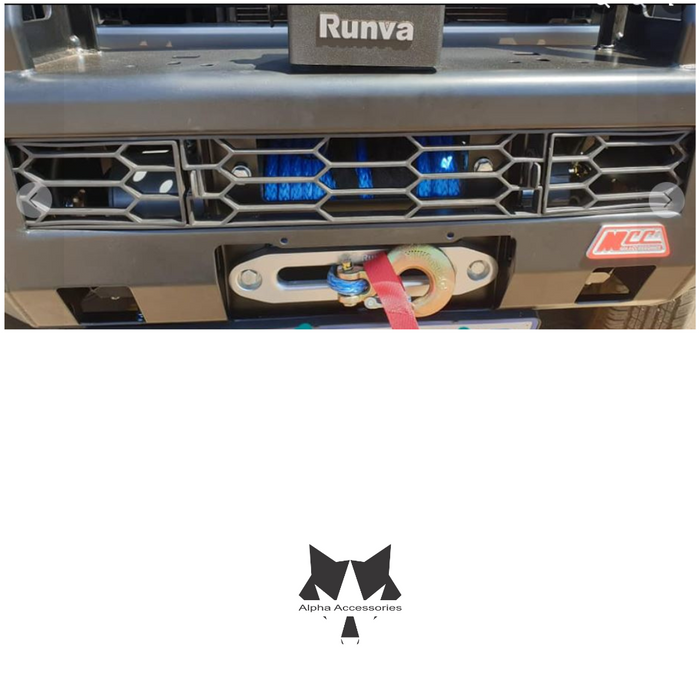 JIMNY GEN4 2019–Current: Post Type Front Bumper Replacement Bullbar