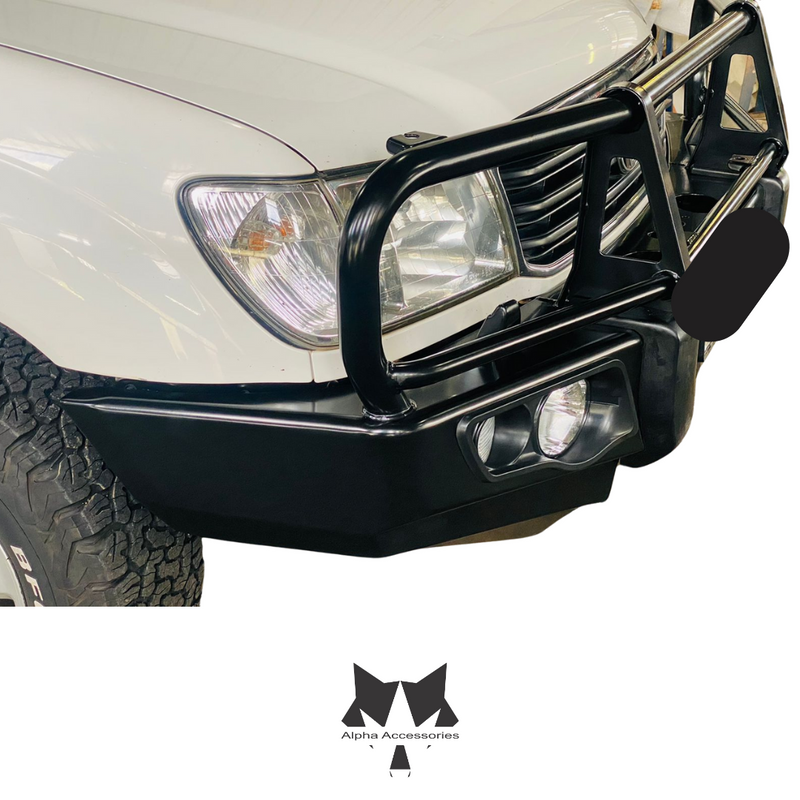 Runva | Toyota Landcruiser 100 Series VX (ONLY) Post Type Front Bumper Replacement Bullbar