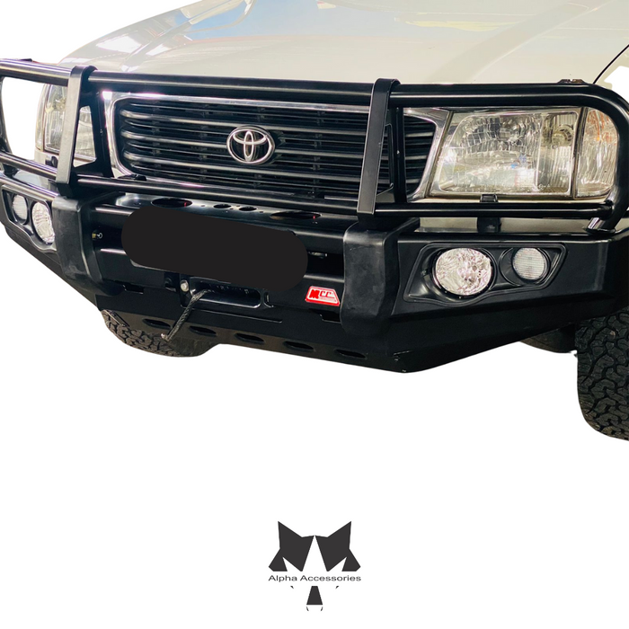 LANDCRUISER 100 Series VX (ONLY): Post Type Front Bumper Replacement Bullbar