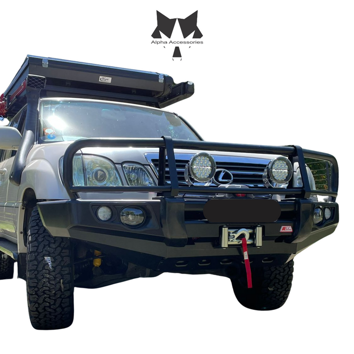 LANDCRUISER 105 Series GX (ONLY) Post Type Front Bumper Replacement Bullbar