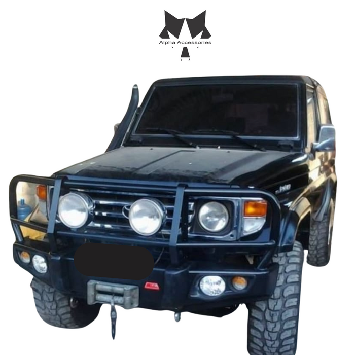 LANDCRUISER 70/79 Series PICK UP 1994–2007 CLASSIC (Round Headlights): Post Type Front Bumper Replacement Bullbar