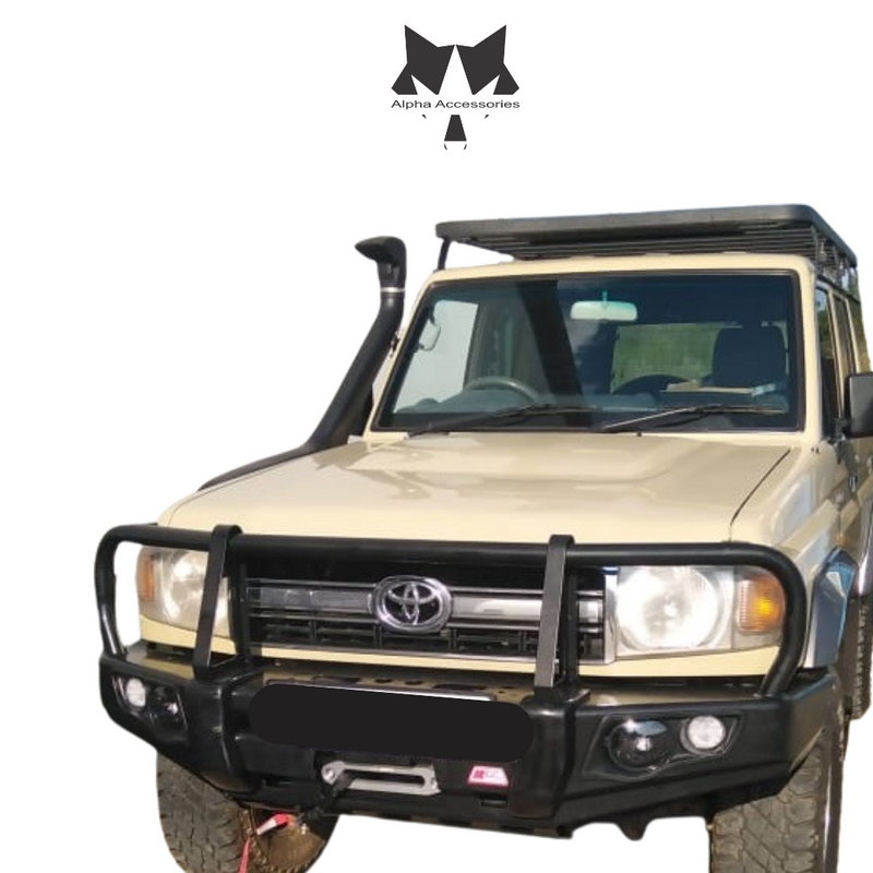 Runva | Toyota Landcruiser 70/79 Series Pick Up or Station Wagon 2007–2024 Post Type Front Bumper Replacement Bullbar