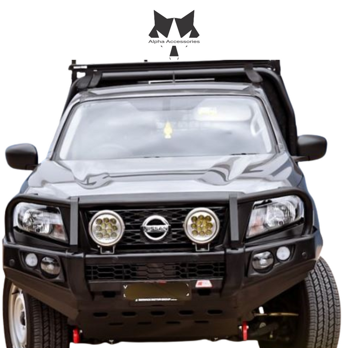 NAVARA 2017–2021: Post Type Front Bumper Replacement Bullbar