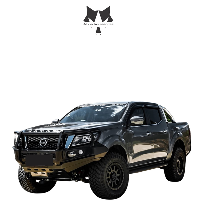 NAVARA D23 New Model 2021 to Current: Post Type Front Bumper Replacement Bullbar
