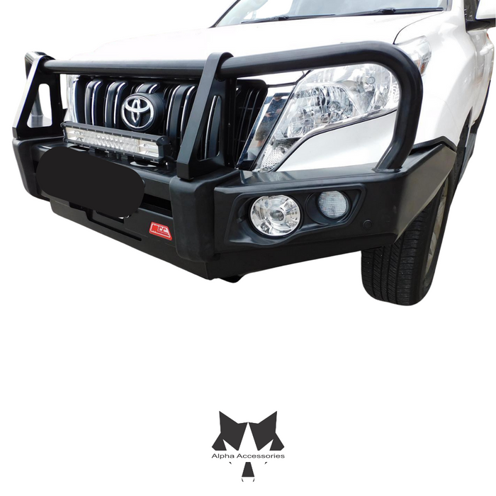 PRADO 150 Series 2010–2017 Post Type Front Bumper Replacement Bullbar