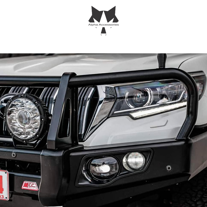 PRADO 150 Series 2018 to Current Post Type Front Bumper Replacement Bullbar