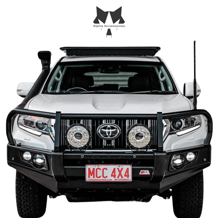 PRADO 150 Series 2018 to Current Post Type Front Bumper Replacement Bullbar