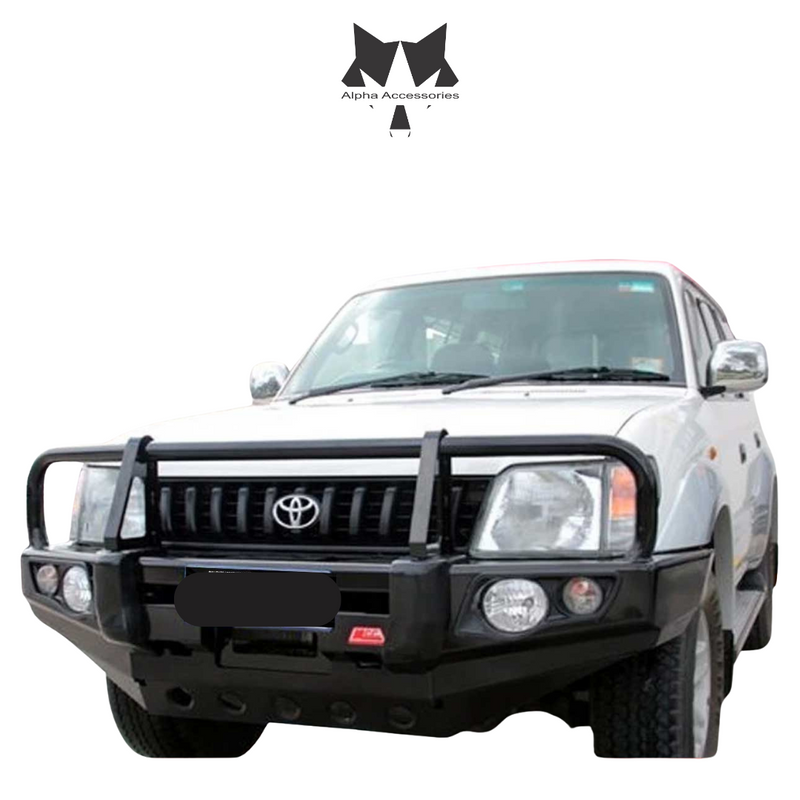Runva | Toyota Prado 90/ 95 Series Post Type Front Bumper Replacement Bullbar