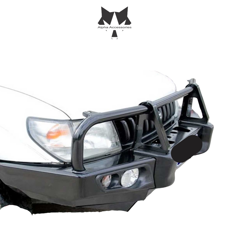Runva | Toyota Prado 90/ 95 Series Post Type Front Bumper Replacement Bullbar