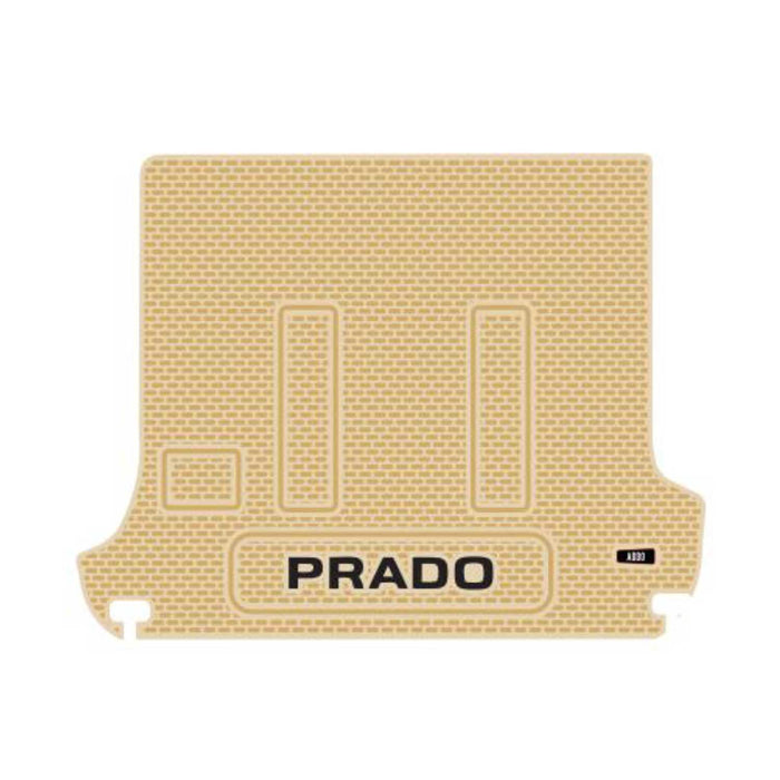 Toyota Land Cruiser Prado 120 Boot Mat - Beige - Left in