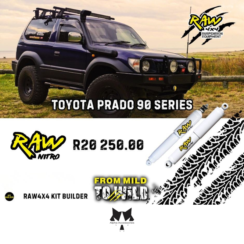 Raw4x4 | Toyota Prado 90 Series 1996 - 2003 Suspension Upgrade