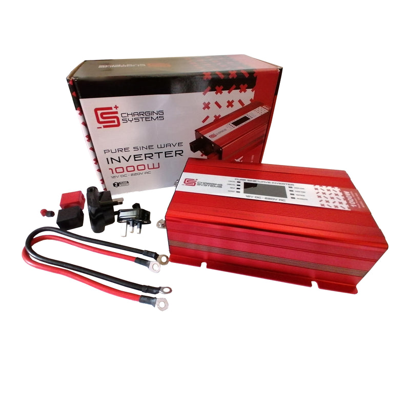 Pure Sine Wave Inverter 12V 1000W