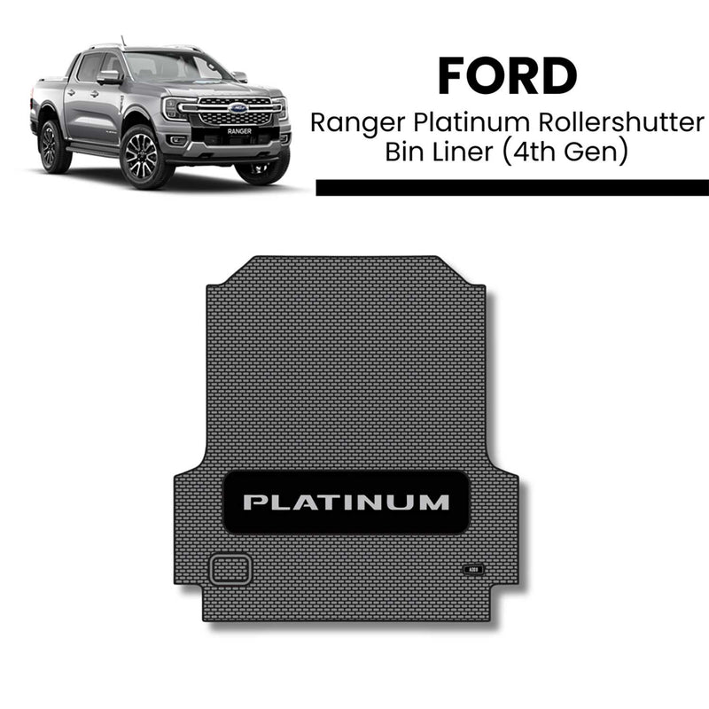 Ford Ranger Platinum Bin Liner - 4th - Rollershutter