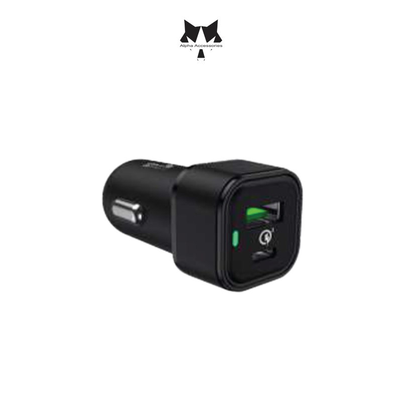 Lumeno | QC3 & C-Type Car Charger