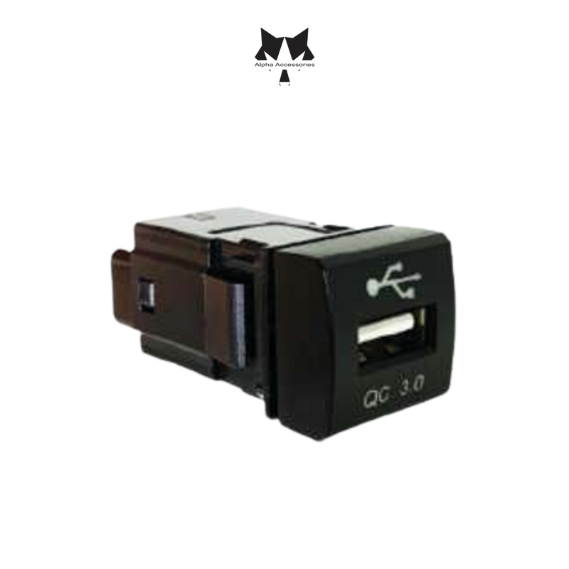 Lumeno | 22mm Square Single QC3 Charger