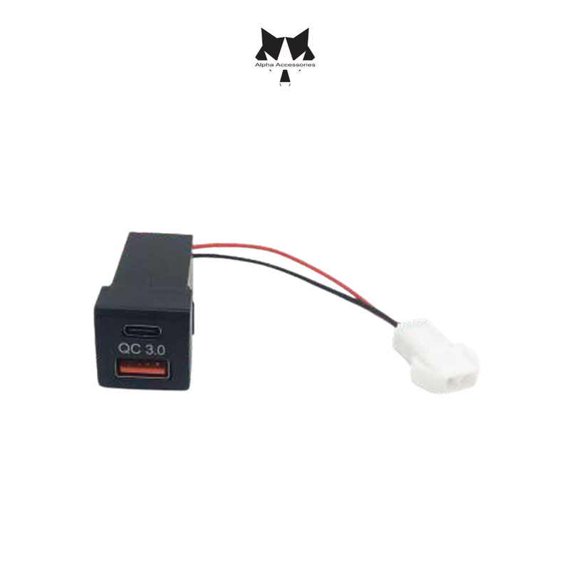 Lumeno | C-Type & QC3 Dual Charger