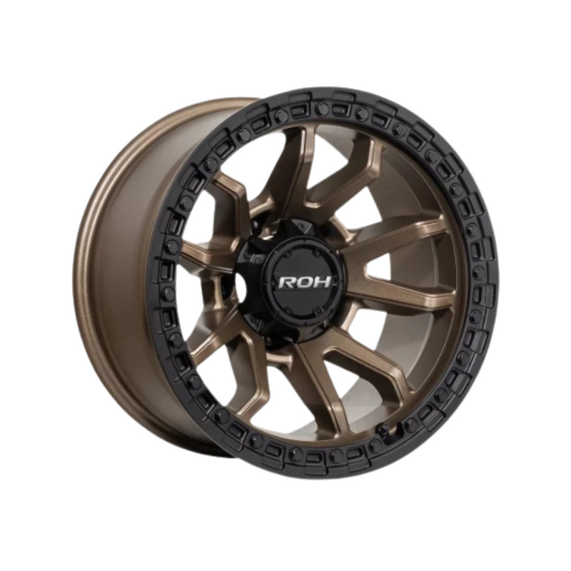 ROH Raid Matt Black Bronze 17X9 -12 5/150