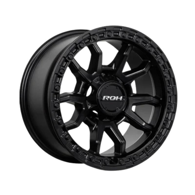 ROH Raid Matt Black 17X9-12 5/150
