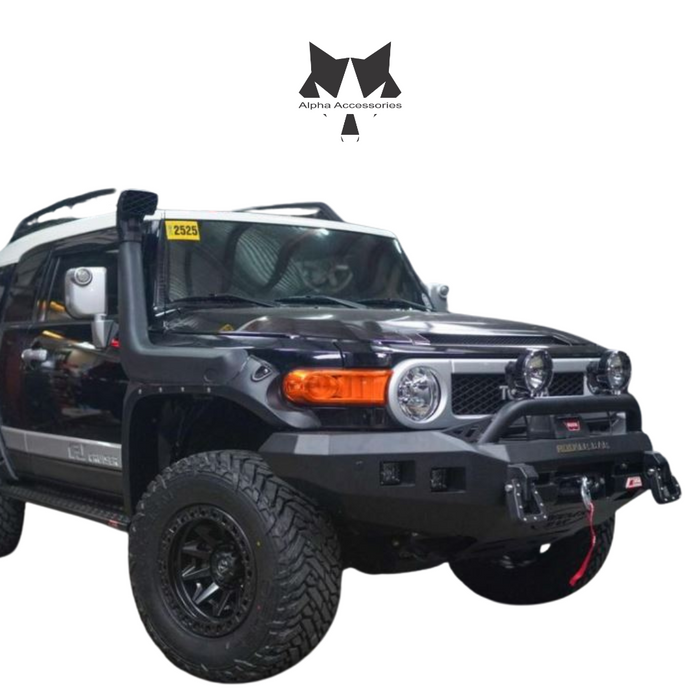 FJ CRUISER 2010 to Current: Rocker Bar Front Low Loop Bumper Replacement Bullbar