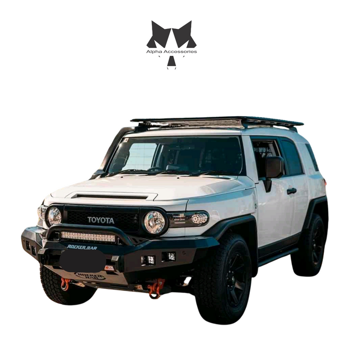FJ CRUISER 2010 to Current: Rocker Bar Front Low Loop Bumper Replacement Bullbar