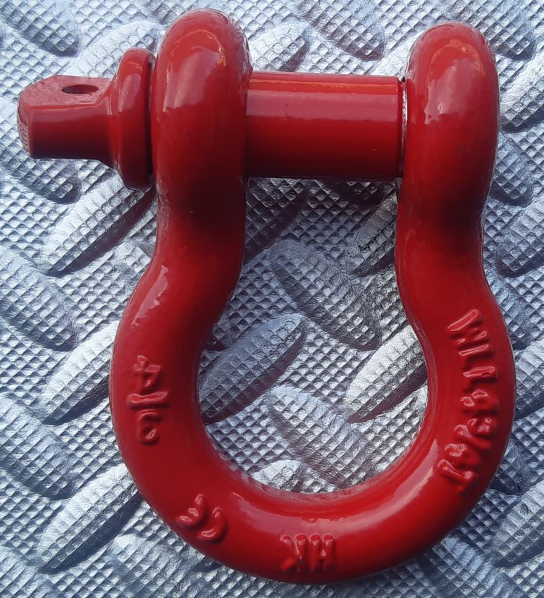 Runva | Bow Shackle Red 4.75T 3/4