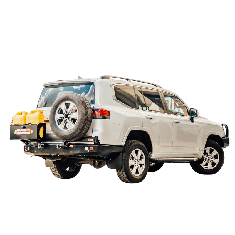 Runva | Toyota Landcruiser 200 Series Rear Bumper Replacement With x2 Spare Wheel Carrier Arms