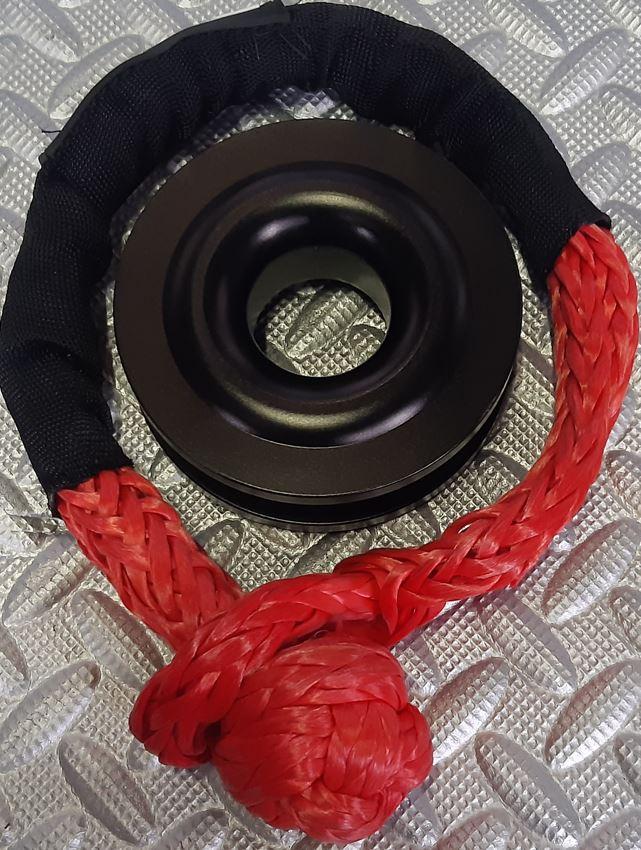 Runva | Aluminium Recovery Ring + Soft Shackle Combo