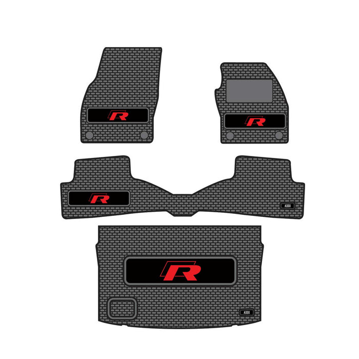 Volkswagen Polo Hatchback Full Set - Polo R-LINE - Red