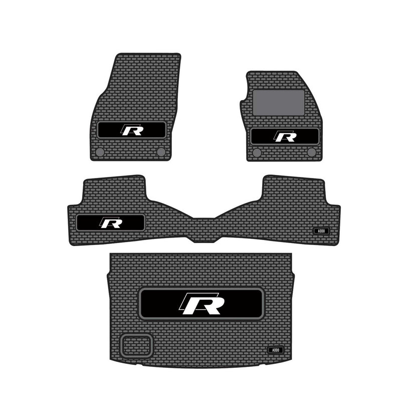 Volkswagen Polo Hatchback Full Set - Polo R-LINE - White