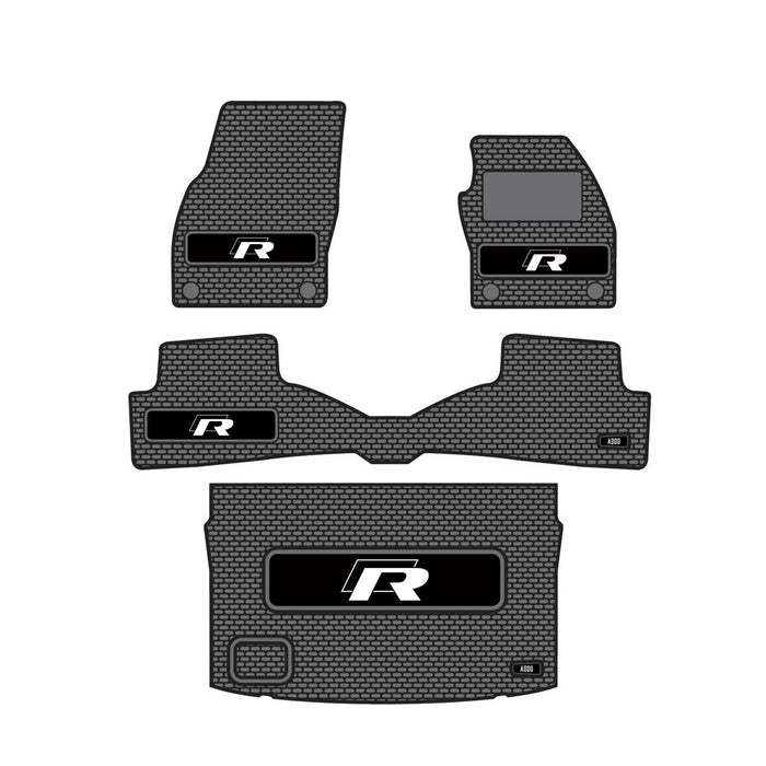 Volkswagen Polo Hatchback Full Set - Polo R-LINE - White