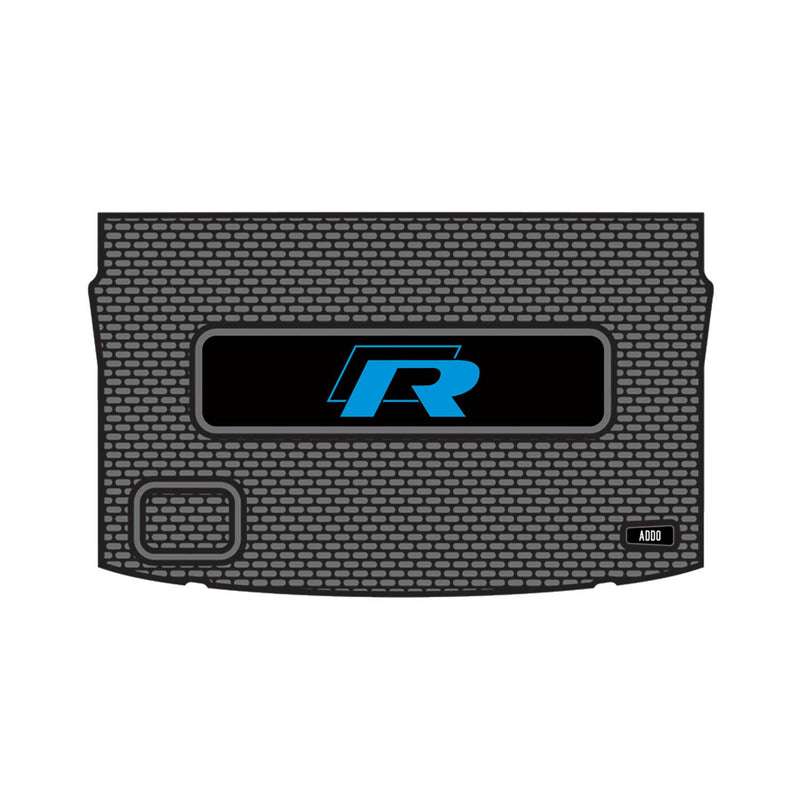 Volkswagen Polo Hatchback Boot Mat - Polo R-LINE - Blue
