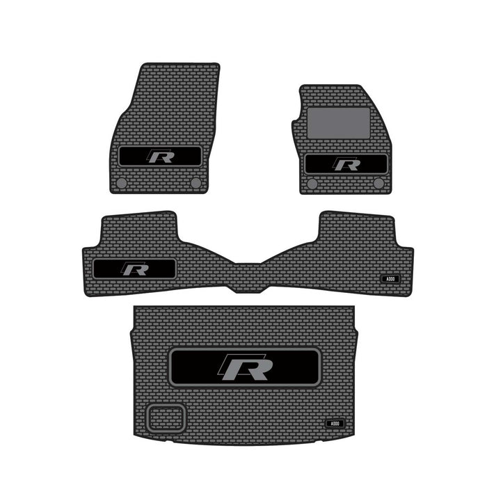 Volkswagen Polo Hatchback Full Set - Polo R-LINE - Grey