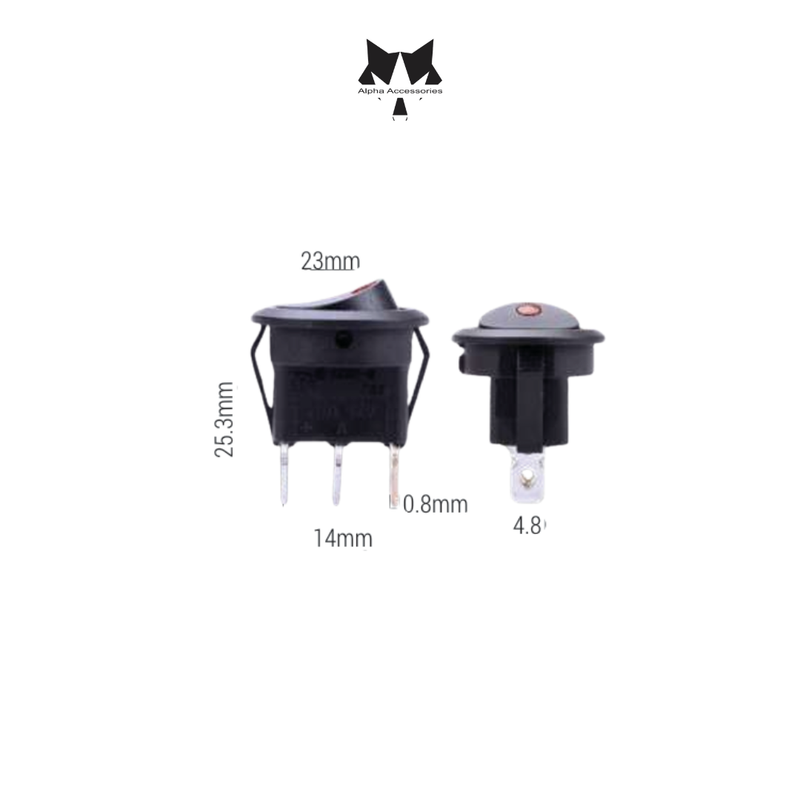 Lumeno | 15Amp Rocker Switch