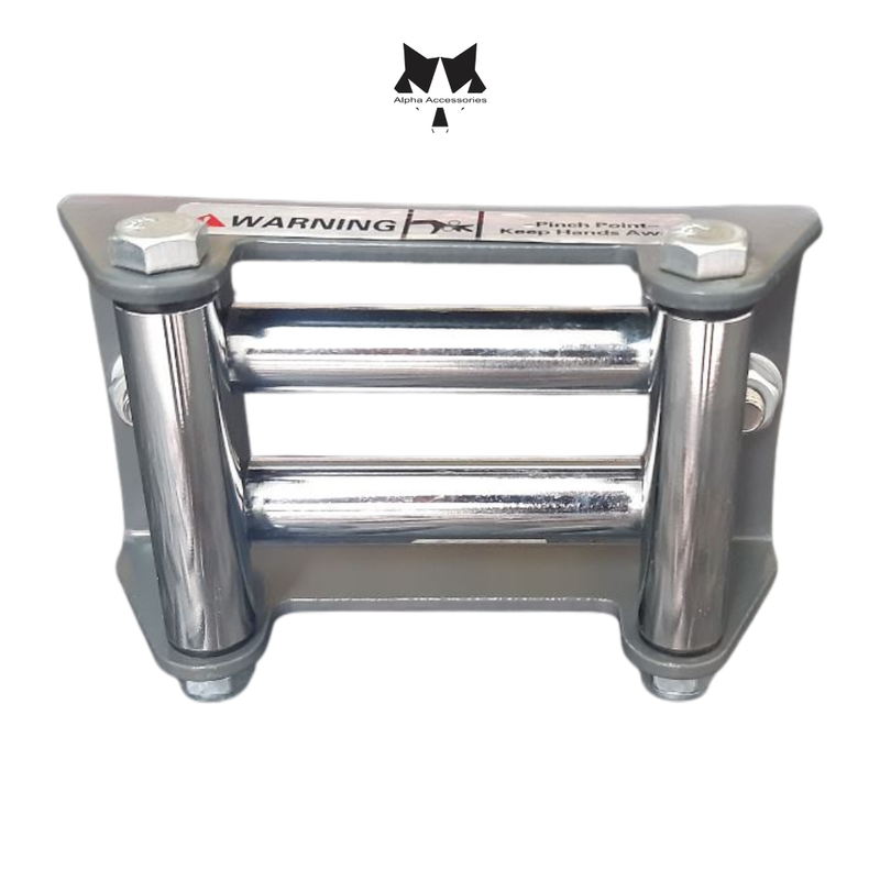 Runva | Stainless Steel Roller Fairlead (To be Used with a Steel Cable Winch Only)