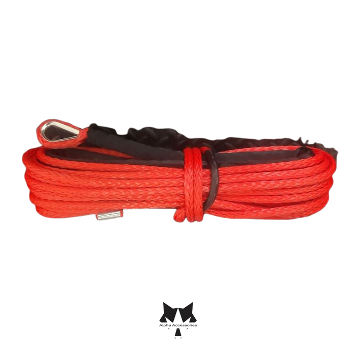 Runva | Synthetic Rope for 12000/ 13000LBS Winch 11mm x 25m (Breaking Strength 25000LBS)