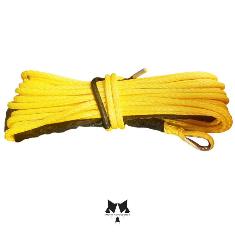 Runva | Synthetic Rope for 12000/ 13000LBS Winch 11mm x 25m (Breaking Strength 25000LBS)