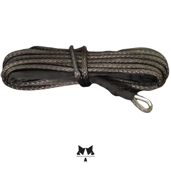 Runva | Synthetic Rope for 8000/9500/10000LBS Winch 10mm x 25m (Breaking Strength 21000LBS)