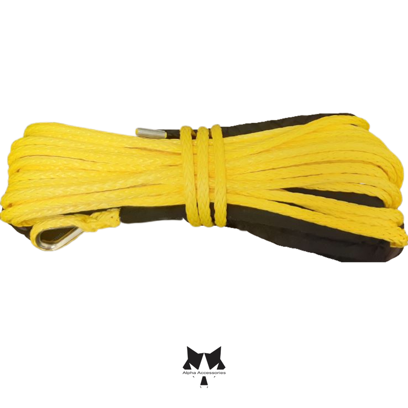 Runva | Synthetic Rope for 8000/9500/10000LBS Winch 10mm x 25m (Breaking Strength 21000LBS)