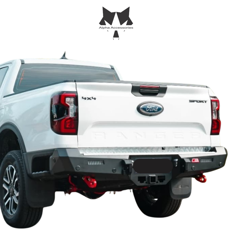 Runva | Ford Ranger T9 2023+ Rocker Rear Replacement Bumper with Towbar