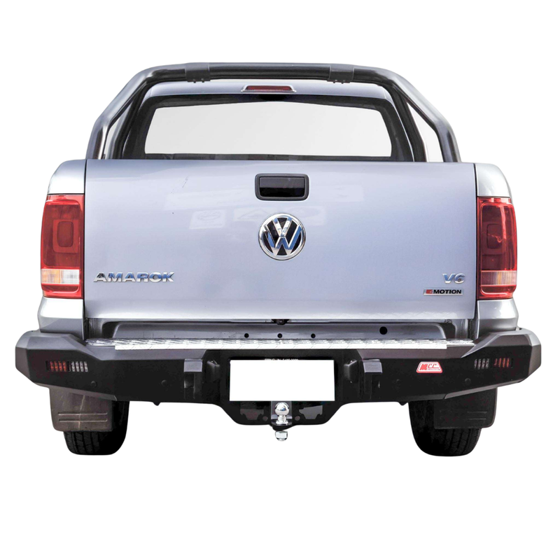 Runva | Volkswagen Amarok 2010-2023 Rocker Rear Replacement Bumper with Towbar