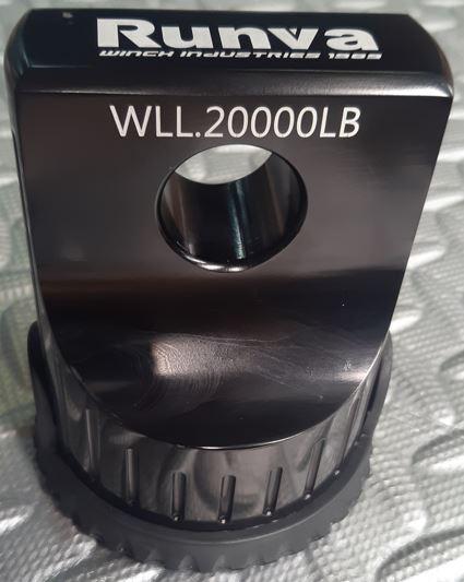 Runva | Thimble Black Rated 20000LBS