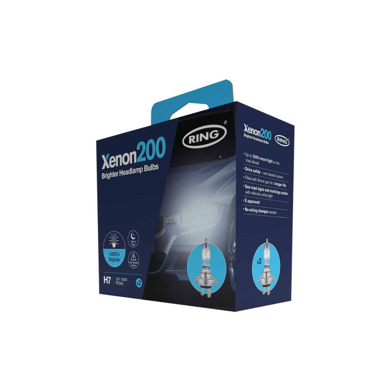 Hella | Ring H7 Xenon200 - Set of two bulbs