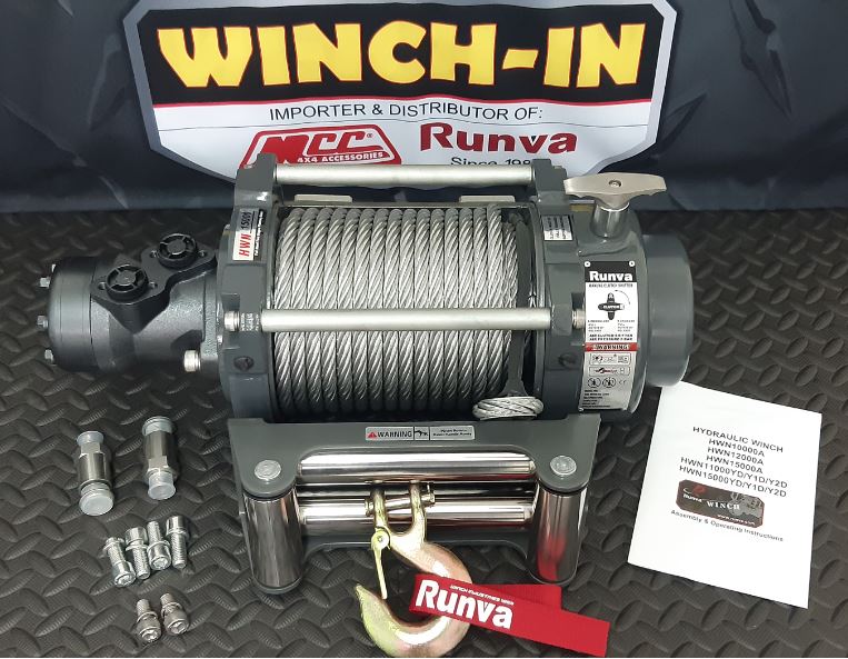 Runva | 15000LBS – RUNVA WINCH HYDRAULIC