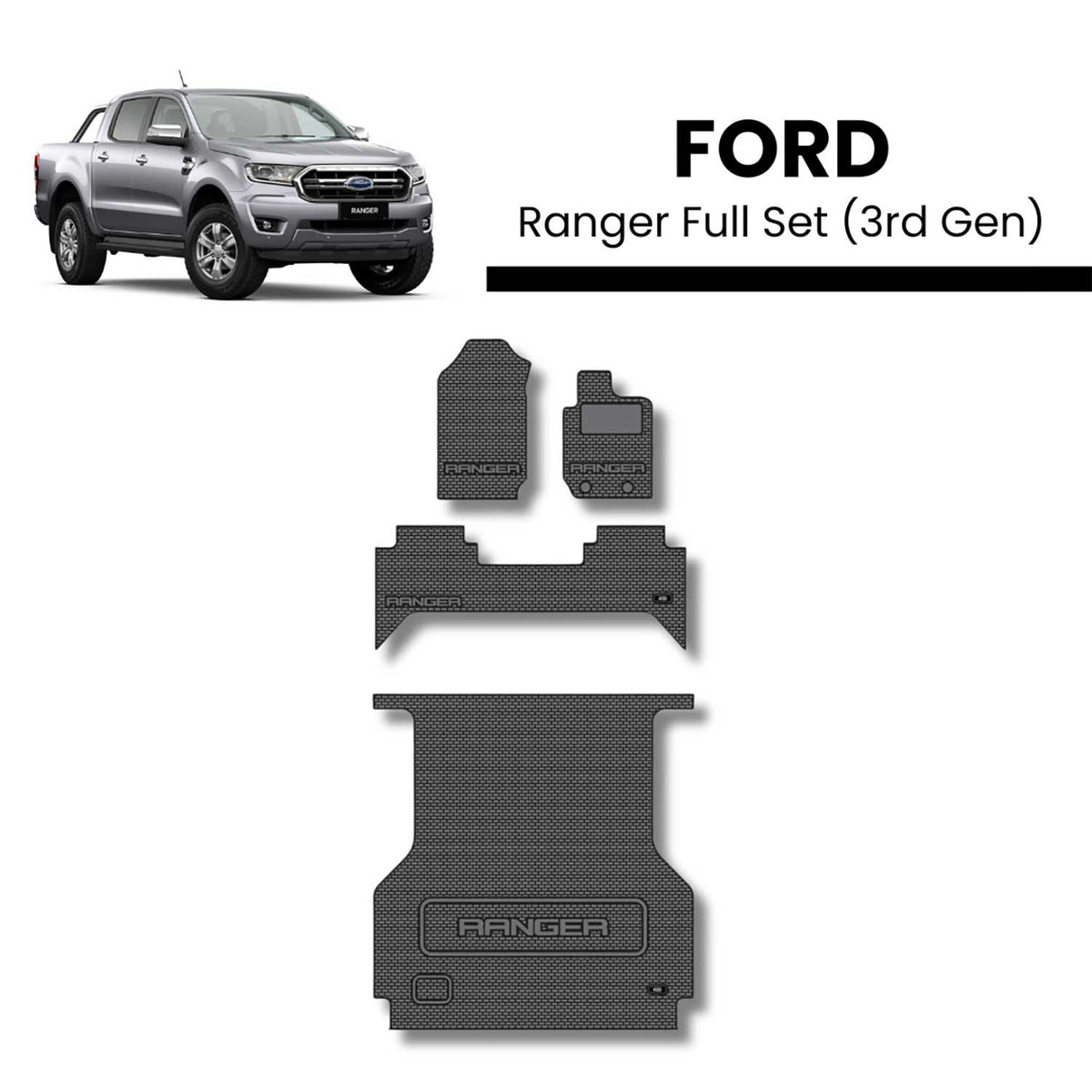 Ford Ranger Full Set - 3rd — Alpha Accessories (Pty) Ltd