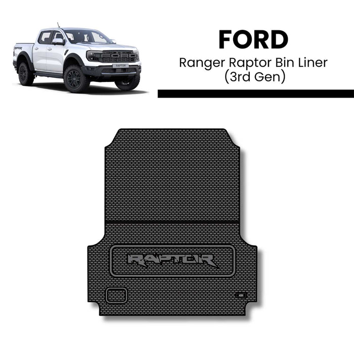 Ford Ranger Raptor Bin Liner - 3rd - Standard
