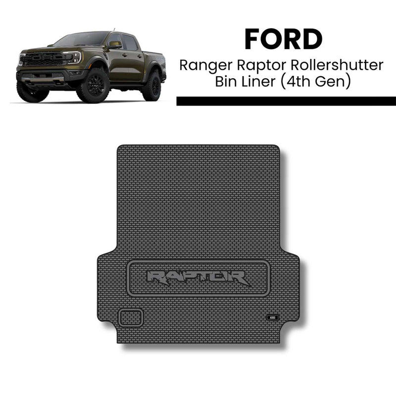 Ford Ranger Raptor Bin Liner - 4th - Rollershutter